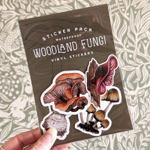 Woodland Fungi Sticker Pack