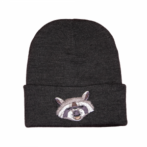 raccoon beanie