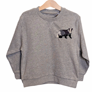 kids badger sweater