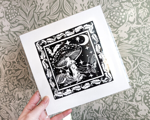 Midnight Magic Limited Edition Linocut Print - Image 3