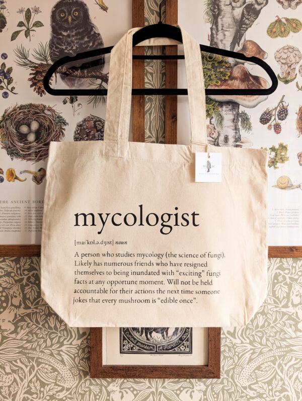 Mycologist Definition Tote Bag