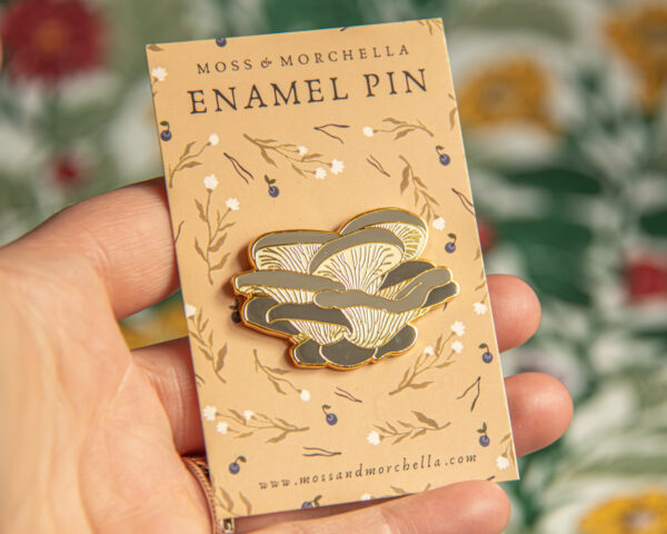 Oyster Mushrooms Pin - Image 6