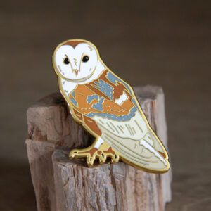 Barn Owl Pin