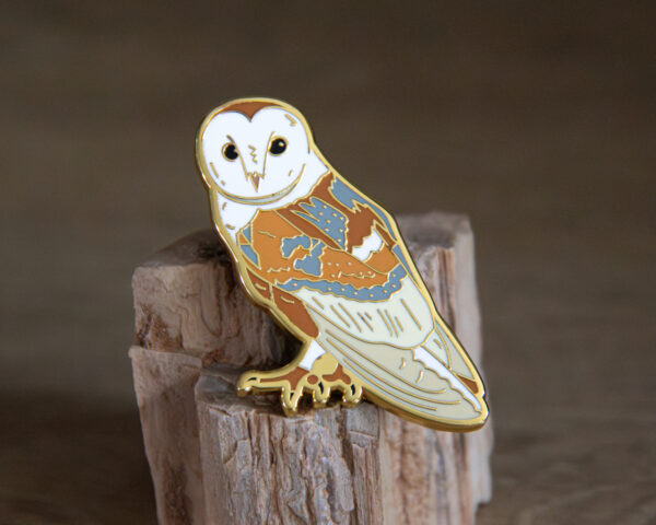 Barn Owl Pin