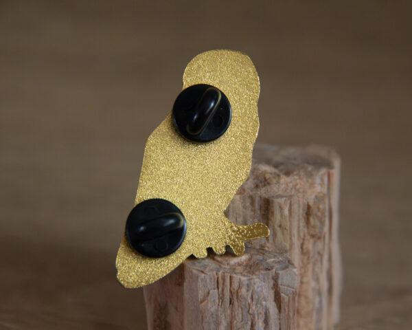 Barn Owl Pin - Image 3
