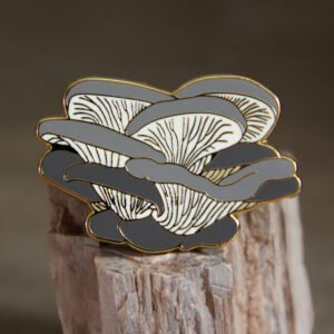 Oyster Mushrooms Pin