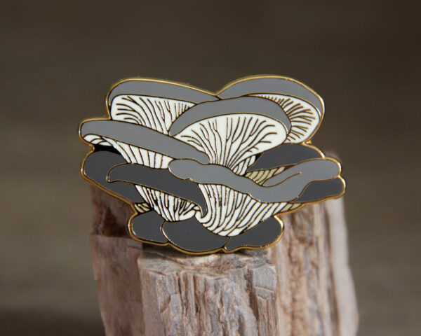 Oyster Mushrooms Pin